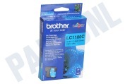 Brother LC1100C Brother printer Inktcartridge LC 1100 Cyan geschikt voor o.a. MFC490CW,DCP385C
