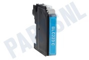 Brother LC223C LC-223C  Inktcartridge LC-223 Cyan geschikt voor o.a. DCP-J4120DW, MFC-J4420DW, MFC-J4620DW