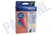 Brother BROI223Y LC-223Y  Inktcartridge LC-223 Yellow geschikt voor o.a. DCP-J4120DW, MFC-J4420DW, MFC-J4620DW
