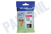 Brother 2662472 LC-3217M Brother printer Inktcartridge LC3217 Magenta geschikt voor o.a. MFC-J5330DW, MFC-J5335DW, MFC-J5730DW