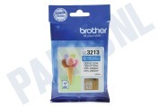 Brother 2920052 LC-3213C Brother printer Inktcartridge LC3213 Cyan geschikt voor o.a. DCP-J772DW, DCP-J774DW, MFC-J890DW, MFC-J895DW