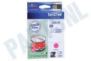 Brother BROI22UM LC-22UM XL Paars  Inktcartridge LC22UM XL Magenta geschikt voor o.a. DCP-J785DW, MFC-J985DW