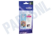Brother BROI424M LC-424M Brother Brother printer Inktcartridge LC424M Standard Capacity geschikt voor o.a. DCP-J1200W