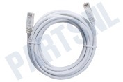 Universeel K036  UTP kabel 5 meter geschikt voor o.a. 5 Meter wit