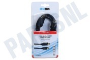 Easyfiks  Displayport kabel Male - HDMI Male 1.5 Meter geschikt voor o.a. 1.5 Meter