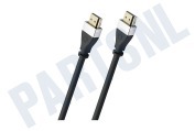 Oehlbach  D1C33100 Excellence Ultra-High-Speed HDMI 2.1 kabel, 1 Meter geschikt voor o.a. HDMI 2.1, 1 meter