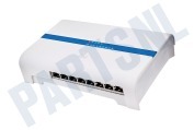 Hirschmann 695020395 CAS 8 8 Poorts Gigabit  Switch Incl. 4 Poorten over Ethernet geschikt voor o.a. CAS 8 Shop, PoE