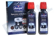 Durgol 7610243006047 Swiss Espresso speciale ontkalker 2x 125ml geschikt voor o.a. Voor espressomachines