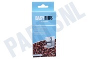 Easyfiks 311556 Espresso Ontkalker Ontkalkingstabletten geschikt voor o.a. Koffiezetters, waterkokers