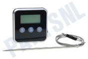 Electrolux 9029794063  E4KTD001 Digitale vleesthermometer geschikt voor o.a. Max. temperatuur 250 graden, 99 minuten afteltimer