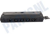Zanussi 50290926000 Dampkap Schakelaar Control print - 4 toetsen geschikt voor o.a. ZHC611W1, ZHC911X1