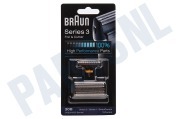 Braun 81253254  30B Series 3 geschikt voor o.a. Foil & cutter 7000/4000 series