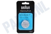 Braun 4210201265221  03-BR-R Cleansing Brush geschikt voor o.a. Series 5, 6, 7