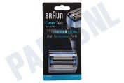 Braun 4210201076520 Scheer apparaat 40B CoolTec 40B scheercassette geschikt voor o.a. Cassette Cooltec
