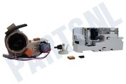 Bosch 653308, 00653308 Koffiezetmachine Montageset Maalmolen, Module, Pulsatiedemper geschikt voor o.a. TK73001, TK76009