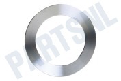 Bosch 10003816 Oven Ring Van bedieningsprint, chroom geschikt voor o.a. CTL636EB1, HNG6764S6