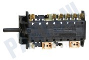 Profilo 498548, 00498548 Oven-Magnetron Schakelaar Keuzeschakelaar 15 contacten geschikt voor o.a. HBN110E, HM422200