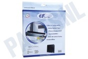 Eurofilter 723422 Wasemkap Filter Koolstof 265x240mm geschikt voor o.a. KF60/P02