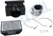 Atag 736057  HR0006 Recirculatieset geschikt voor o.a. ES90292EM, ES90211EM