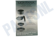 Montana CA399400  Master Air Fryer Ceramic Accessoires geschikt voor o.a. MF-399, MF-400