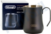 DeLonghi AS00006520 Koffiezetmachine DLSC082 Melkopschuimkan Zwart, 500ml geschikt voor o.a. Capuccino, caffe latte, latte macchiato, 500ml