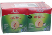 Melitta Koffie machine 6786010 Koffiefilter rond bruin 1, 100 stuks, Display geschikt voor o.a. grootte 1, diameter 93 mm