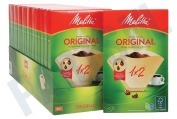 Melitta Koffie machine 6626822 Melitta koffiefilters 1x2 geschikt voor o.a. Optima Timer, Single 5, Linea Unica