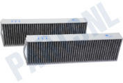 Filter Koolstoffilter, 2 stuks