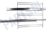 Gorenje 827810 Microgolfoven Rail Telescoop Rail, rechts geschikt voor o.a. BCPS6737E09X, BOS6747A01X
