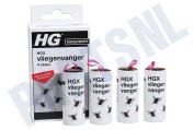 HG 587000103  HGX Vliegenvanger geschikt voor o.a. 4 geurloze kleefbanden