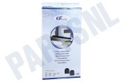 Eurofilter FKS169(2pcs) Wasemkap Filter koolstof 1 ronde zijde geschikt voor o.a. o.a. DKF 42