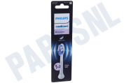 HX6052/87 Tandenborstelset S2 Sensitive opzetborstels, 2 stuks, wit