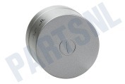 Whirlpool C00630602 Wasemkap Knop Standenknop Zilver grijs geschikt voor o.a. RYTMISK2044321490