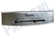 Whirlpool 481231048209 Wasemkap Bedieningspaneel Incl. knoppen geschikt voor o.a. AKR646, AKR400, AKR934