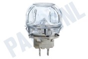 Frigidaire 480121101148 Oven-Magnetron Lamp Halogeenlamp, compleet geschikt voor o.a. AKZ230, AKP460, BLVM8100