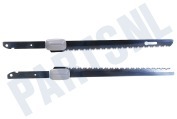 Moulinex SS989730 SS-989730  Mes Bladen, 2 stuks voor electrisch mes geschikt voor o.a. Secanto, DJAC41