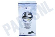 Eurofilter 23406 Afzuigkap Filter koolstof -rechthoek- geschikt voor o.a. WA 49 KF49
