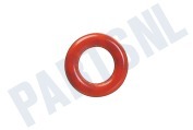O-ring Siliconen, rood DM=9mm