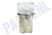 Smeg 696050220 Gasfornuis Lamp Compleet met glas en fitting geschikt voor o.a. UK60CMF, SCB60M, SA22XMF