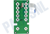 Samsung DE9203945A  DE92-03945A Bedieningsprint geschikt voor o.a. MG23A7013CT/EG, MS23K3513AK, MS23K3513AS