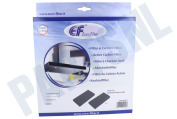 Alternatief 8740400 Dampkap Filter Carbon geschikt voor o.a. D7921400, D7922400, D7923400