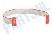 Novy 5638223 563-8223 Afzuigkap Kabel Flatkabel van bedieningspaneel geschikt voor o.a. D7180, D7090, D7240