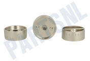 Dometic (n-dc) 407145126  Knop Draaiknop Gesatineerd, 3 Stuks geschikt voor o.a. PICE08, CE09-DF/RA