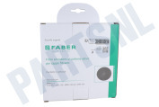 Faber 112.0067.944 Afzuigkap Filter Koolstof, F3 geschikt voor o.a. Flexa HIP, In-Nova Smart, Value