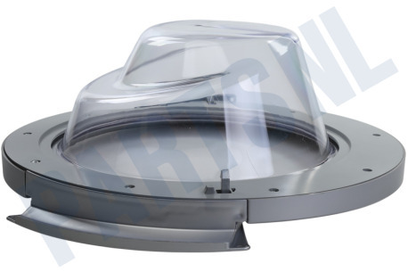 Alternatief Wasmachine 00704287 Vuldeur Complete deur, Zilver