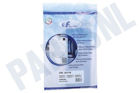Eurofilter Wasdroger Filter Foam filter