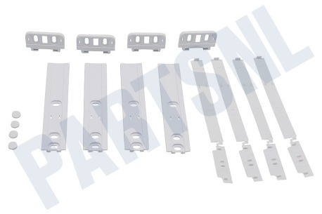 Ikea Koelkast Set deurgeleiders, wit