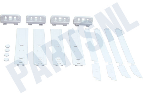 Atag-pelgrim Koelkast Set deurgeleiders, wit