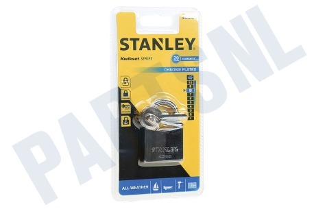 Stanley  S742-012 Stanley Hangslot Solid Brass Chrome Plated 40mm