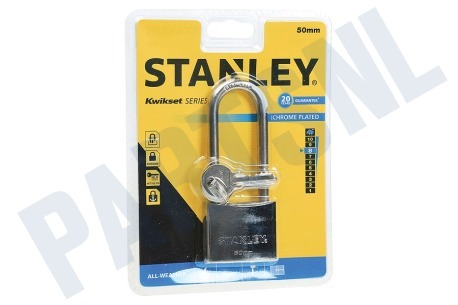 Stanley  S742-017 Stanley Hangslot Solid Brass Chrome Plated 50mm